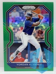 2021 Panini Prizm Tier III Green #224 Yordan Alvarez Houston Astros